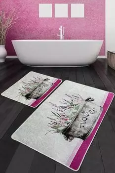 Mijolnir, Polipra- CHL2547, Colorful, коврики для ванной, 700 г/м, 100% ПОЛИЭСТЕР, мультиколор