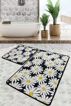 Mijolnir, Primula- CHL4923, Colorful, коврики для ванной, 700 г/м, 100 % ПОЛИЭСТЕР, мультиколор