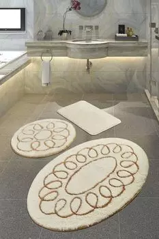 Mijolnir, Safir- ALS2007, разноцветный, коврики для ванной, 1450 г/м, 100% полиакрил, мультиколор