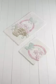 Mijolnir, Sepet- CHL2180, разноцветный, коврики для ванной, 1450 г/м, 100% полиакрил, мультиколор