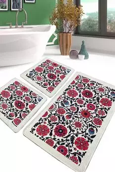 Mijolnir, Sheffield- CHL5338, Разноцветный, коврики для ванной, 700 г/м, 100 % ПОЛИЭСТЕР, мультиколор