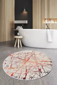 Mijolnir, Shine- CHL4249, разноцветный, коврики для ванной, 700 г/м, 100% бархатная ткань, мультиколор