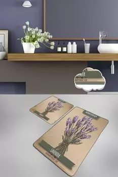 Mijolnir, Smell- CHL4433, Colorful, коврики для ванной, 700 г/м, 100% бархатная ткань, мультиколор