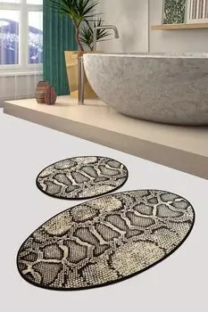 Mijolnir, Snake- CHL2237, Colorful, коврики для ванной, 700 г/м, 100% микрополиамид, мультиколор