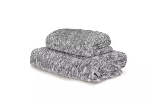 Mijolnir, Сорт - Dark Grey, комплект полотенец (2 шт), темно-серый, 100% ХЛОПОК, 30 х 50 см