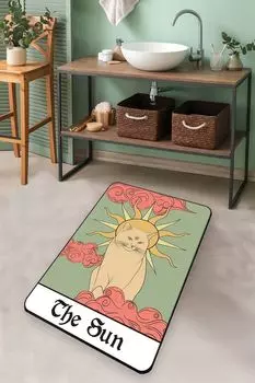 Mijolnir, Sunny The Sun, коврик для ванной, разноцветный, 100% ПОЛИЭСТЕР, 70 x 120 см, мультиколор