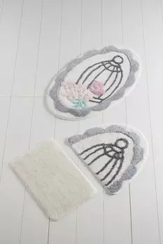 Mijolnir, Sweet- ALS2115, разноцветный, коврики для ванной, 1450 г/м, 100% полиакрил, мультиколор