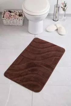 Mijolnir, Symphony- CNF1210, Коричневый, коврики для ванной, 1362 г/м, 100% полипропилен