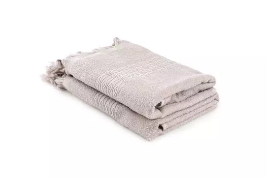 Mijolnir, Terma - Beige, комплект полотенец (2 шт), бежевый, 100% ХЛОПОК, 50 х 90 см