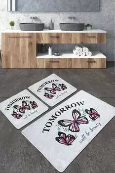 Mijolnir, Tomorrow- CHL3267, разноцветный, коврики для ванной, 700 г/м, 100 % ПОЛИЭСТЕР, мультиколор