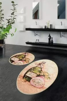 Mijolnir, Violeta- CHL2110, разноцветный, коврики для ванной, 700 г/м, 100% микрополиамид, мультиколор