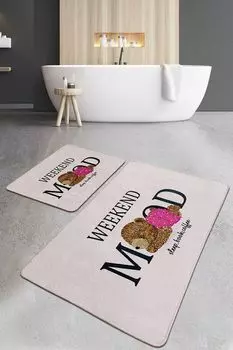 Mijolnir, Weekend- CHL2520, Разноцветный, коврики для ванной, 700 г/м, 100 % ПОЛИЭСТЕР, мультиколор