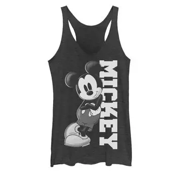Микки Маус из мультфильма Дисней для юниоров опирается на именной танк Licensed Character