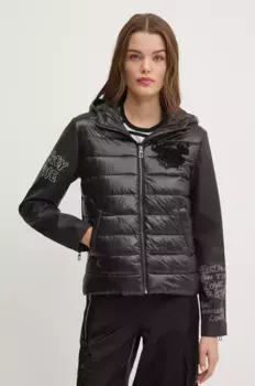 МИККИ МАУС куртка Desigual, черный
