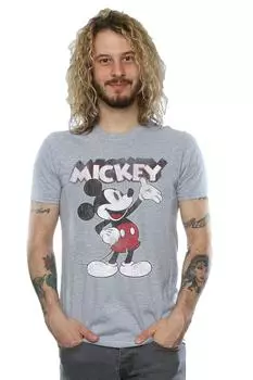 Микки Маус представляет футболку Disney, серый