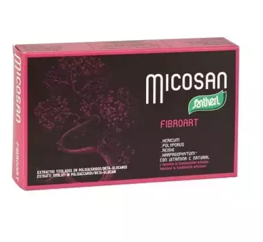 Микозан Фиброарт 40 капсул Santiveri
