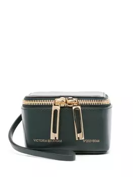 Микро-сумка-клатч Victoria Beckham Vanity, зеленый
