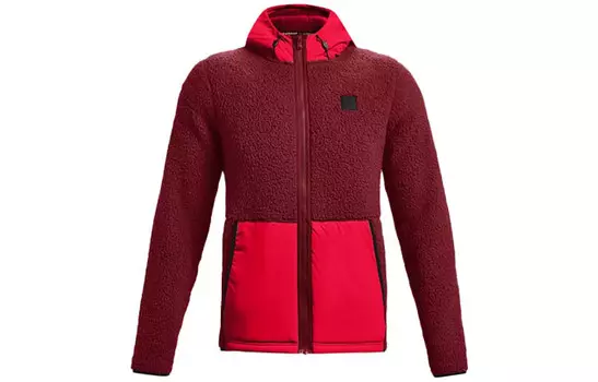 Микро-толстовка мужская красная Under Armour, красный