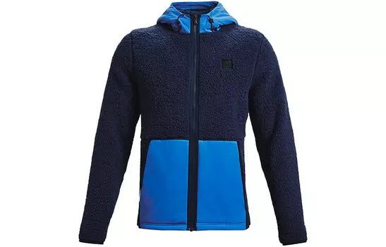 Микро-толстовка мужская студенческая синяя Under Armour, синий