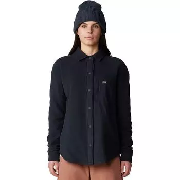 Микрофлисовая рубашка Mountain Hardwear, черный