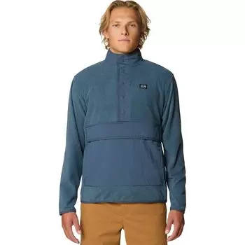 Микрофлисовая толстовка на молнии Mountain Hardwear, голубой