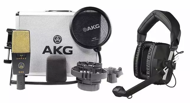 Микрофон AKG C414 XLII+DT 109 Black 50 ohm