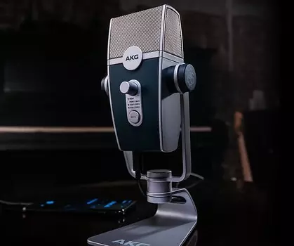 Микрофон AKG Lyra Multipattern USB Condenser Microphone