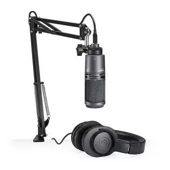 Микрофон Audio-Technica AT2020USB+PK Podcast Bundle