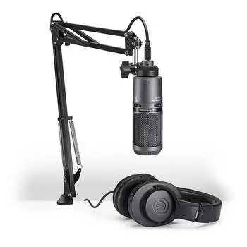 Микрофон Audio-Technica AT2020USB+PK Podcast Bundle