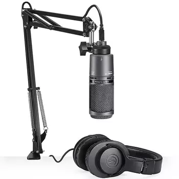 Микрофон Audio-Technica AT2020USB+PK Podcast Bundle