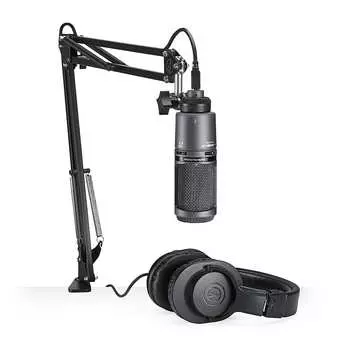 Микрофон Audio-Technica AT2020USB+PK Podcast Bundle