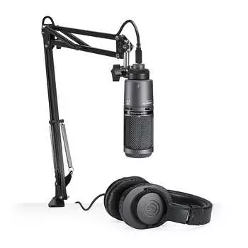 Микрофон Audio-Technica AT2020USB+PK Podcast Bundle