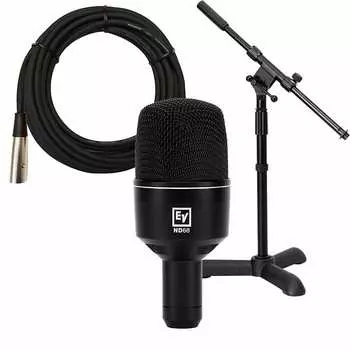 Микрофон для бас-барабана Electro-Voice ND68 Supercardioid Dynamic Bass Drum Microphone