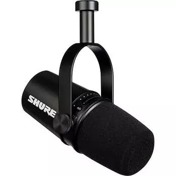 Микрофон для подкастов Shure MV7 Dynamic USB Podcast Microphone