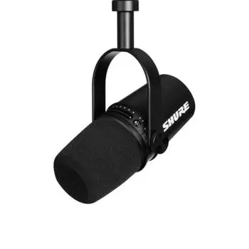 Микрофон для подкастов Shure MV7 Dynamic USB Podcast Microphone