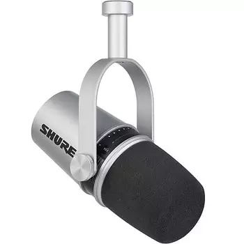 Микрофон для подкастов Shure MV7 Dynamic USB Podcast Microphone