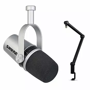 Микрофон для подкастов Shure MV7-S