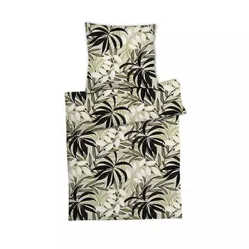 Микрофон из двух частей Постельное белье из сирсакера на молнии 135х200см INDA-Exclusiv