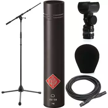 Микрофон Neumann KM 184 Black Package - Stand and Cable