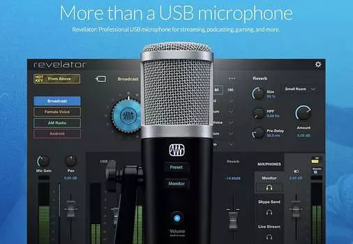 Микрофон PreSonus Revelator USB Condenser Microphone