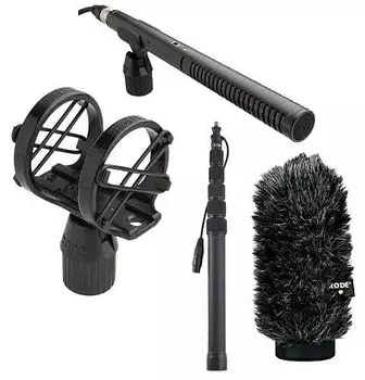 Микрофон RODE Rode NTG-2 Videographer Kit 2: NTG-2, 79CC, SM4, and WS6