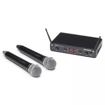 Микрофон Samson Concert 288 Dual-Channel UHF Wireless Handheld Mic System - H Band (470-518 MHz)