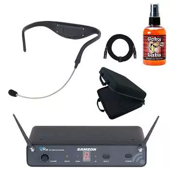 Микрофон Samson Samson AirLine 88x Wireless Gym Yoga Workout Headset Microphone System w Case