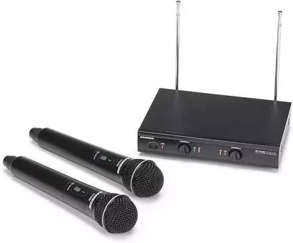 Микрофон Samson Stage 200 Dual Channel Wireless Handheld Mic System - D Band