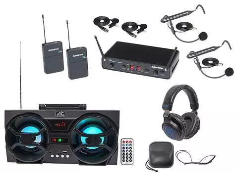 Микрофон Samson SWC288PRES-I+NPB3+DJ1500