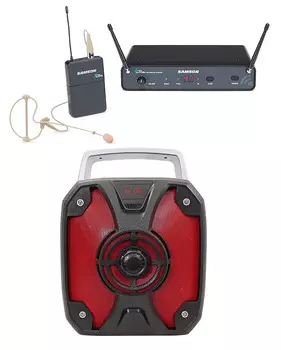 Микрофон Samson SWC88XBCS-K+ROCKBOX