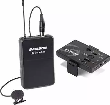 Микрофон Samson SWGMMSLAV Go Mic Mobile Digital Wireless Lavalier System with LM8 Lavalier