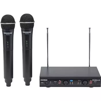 Микрофон Samson SWS212HH-E Stage 212 Dual Frequncy Wireless Handheld Microphone System - E Band (173-198 MHz)