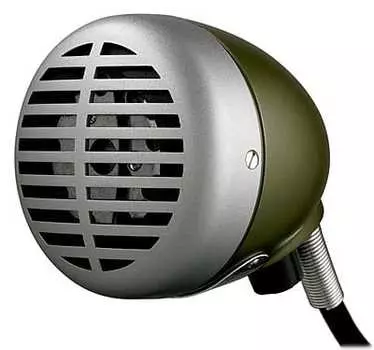 Микрофон Shure 520DX Green Bullet Harmonica Microphone