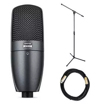 Микрофон Shure Beta 27 Condenser Microphone Bundle with Stand & XLR Cable